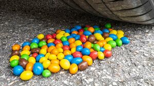 Crushing Crunchy & Soft Things by Car! EXPERIMENT CAR VS M&M