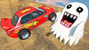 Ghost Catches BeamNG Drive Cars - Vehicles Jumps and Crashes Compilation | Good Cat