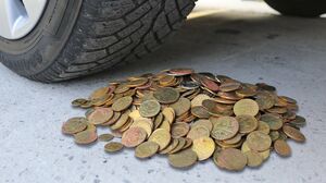 Experiment Car vs Coins, Coca Cola, Fanta, Mirinda Balloons | Crushing Crunchy & Soft Things by Car!