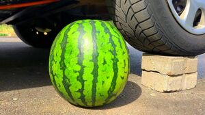 Experiment Car vs Watermelon, Coca Cola and Balloons, Oreo | Crushing Crunchy & Soft Things by Car!