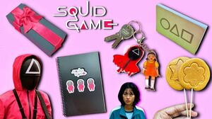 5 DIY - BEST SQUID GAME CRAFT IDEAS - GREEN LIGHT RED LIGHT - VIRAL TIK TOK TRENDS