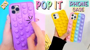 DIY POP IT PHONE CASE AT HOME - EASY AND QUICK