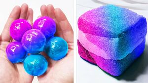 Oddly Satisfying Slime ASMR No Music Videos - Relaxing Slime 2021 - 233