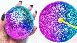 Oddly Satisfying Slime ASMR No Music Videos - Relaxing Slime 2020 - 205