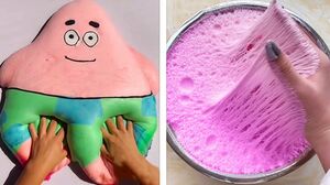 Oddly Satisfying Slime ASMR No Music Videos - Relaxing Slime 2020 - 195