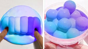 Oddly Satisfying Slime ASMR No Music Videos - Relaxing Slime 2020 - 148