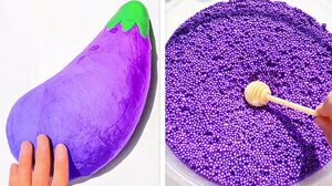 Oddly Satisfying Slime ASMR No Music Videos - Relaxing Slime 2020 - 125