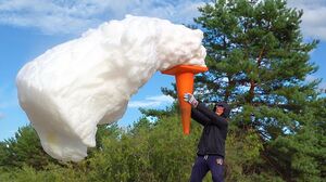 Experiment!! Giant Ice Cream Elephant Toothpaste*