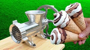 Ice Cream 4 vs Meat Grinder