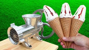 Ice Cream vs Meat Grinder