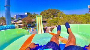 The Wave Water Slide at AquaJoy Water Park