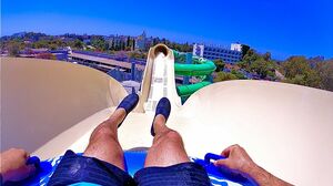 AquaJoy Water Park - Uphill Navigatour Water Slide