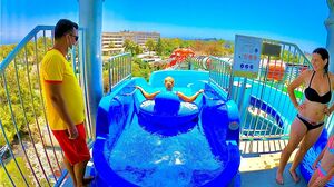 Rafting Water Slide at AquaJoy Water Park