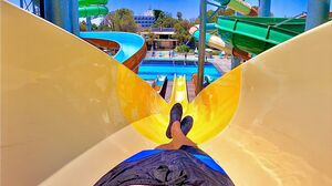 Kamikaze Water Slide at AquaJoy Water Park