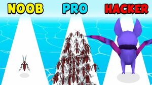 NOOB vs PRO vs HACKER - Moshquito