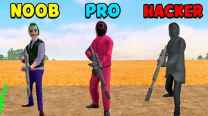 NOOB vs PRO vs HACKER - K-Sniper Challenge 3D