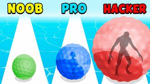 NOOB vs PRO vs HACKER - Stack Bubble