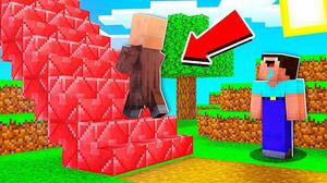 Minecraft NOOB vs PRO: WHERE DOES THIS RAREST RUBY STAIRS LEAD IN VILLAGE! MINECRAFT 100% TROLLING