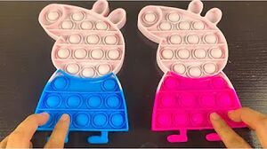 Twins Peppa Pig Pop It ASMR 